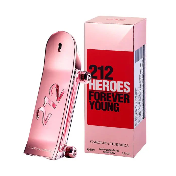 Carolina Herrera 212 Heroes For Her Eau De Perfume Spray 80ml Jag Couture London - New York