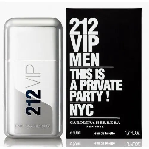 Carolina Herrera 212 Vip Men Eau De Toilette Spray 50ml Jag Couture London - New York