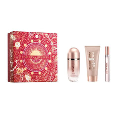 Carolina Herrera 212 Vip Rose Eau De Perfume Spray 80ml Set 3 Pieces Christmas 2023 Jag Couture London - New York