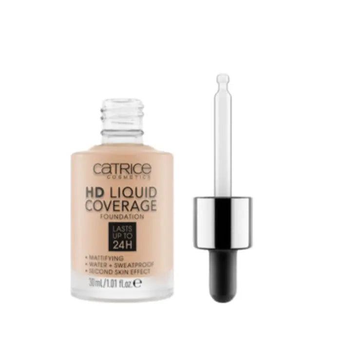 Jag Couture London - New York Catrice Hd Liquid Coverage Foundation Lasts Up Tp 24h 030 Sand Beige 30ml