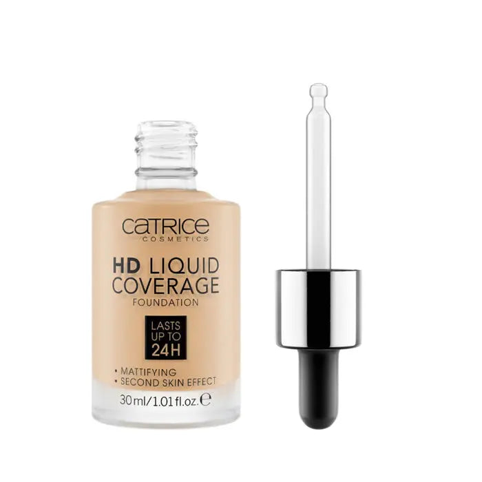 Catrice Hd Liquid Coverage Foundation Lasts Up Tp 24h 036 Hazelnut 30ml Jag Couture London - New York
