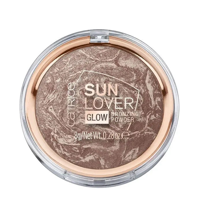 Catrice Sun Lover Glow Bronzing Powder 010 Sun Kissed Bronze Jag Couture London - New York