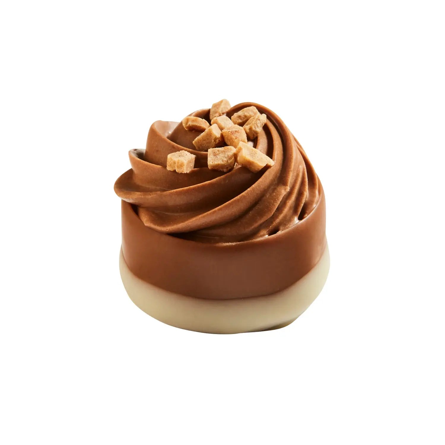 Chopin - caramel banana ganache and fudge cupcake 17.2g Jag Couture London - New York