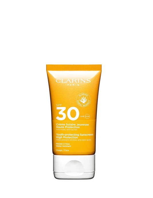 Clarins Crema Solar Alta Protección Uva - Uvb Spf 30 - Rostro 50ml Jag Couture London - New York