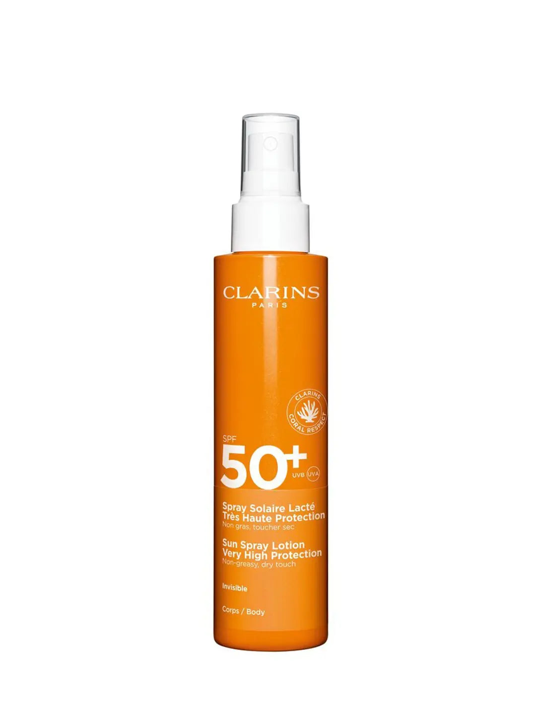 Clarins Leche Solar Spray Muy Alta Protección Uva - Uvb Spf50 - Cuerpo 150ml Jag Couture London - New York