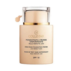 Jag Couture London - New York Collistar Even Finish Foundation Plus Primer 24h Perfect Skin Spf15 01 Ivory 35ml