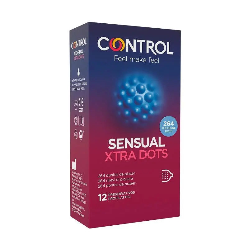 Control Xtra Sensation Condom 12 Units Jag Couture London - New York