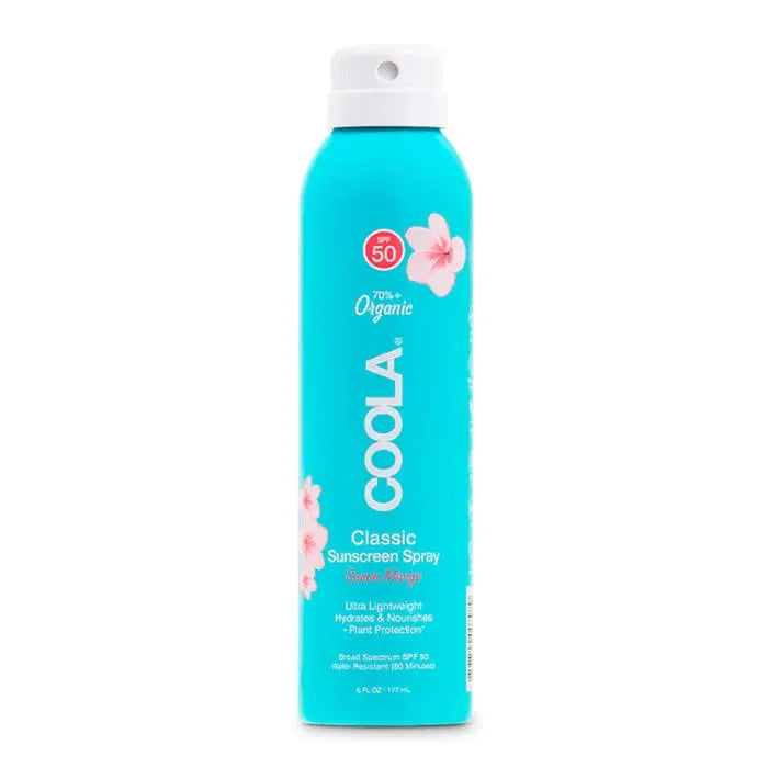 Jag Couture London - New York Coola Classic Body Organic Sunscreen Spray Spf50 Guava Mango 177ml