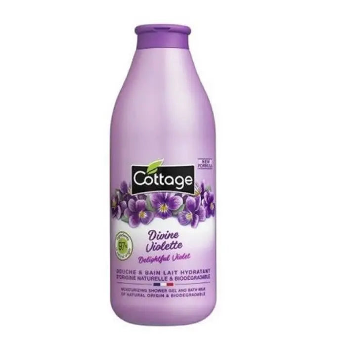 Cottage Divine Violette Milk Shower Gel 750ml Jag Couture London - New York