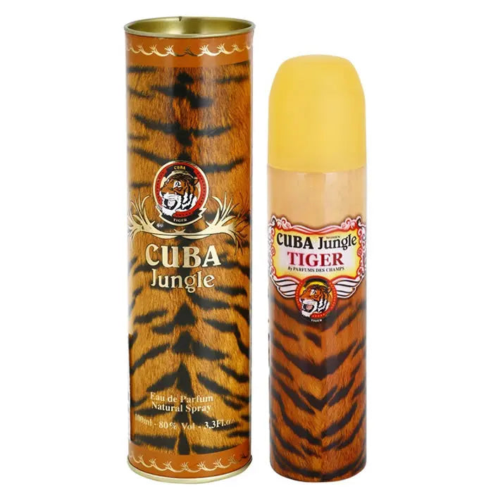 Cuba Paris Jungle Tiger Eau De Perfume Spray 100ml Jag Couture London - New York