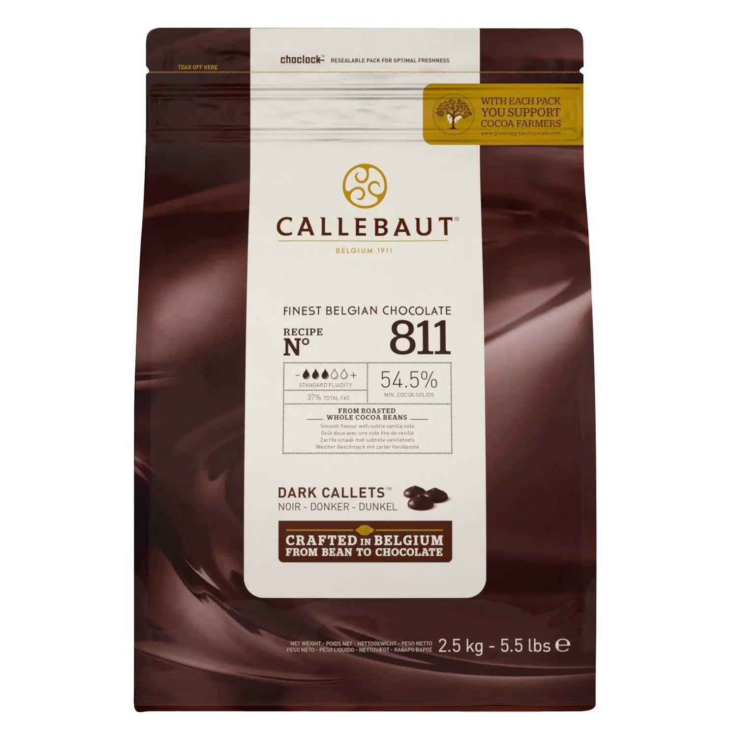 Dark 811 chocolate callets - VAT FREE Jag Couture London - New York