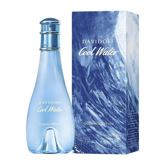 Davidoff Cool Water Eau De Toilette Edicion Oceanic 100ml Spray Jag Couture London - New York