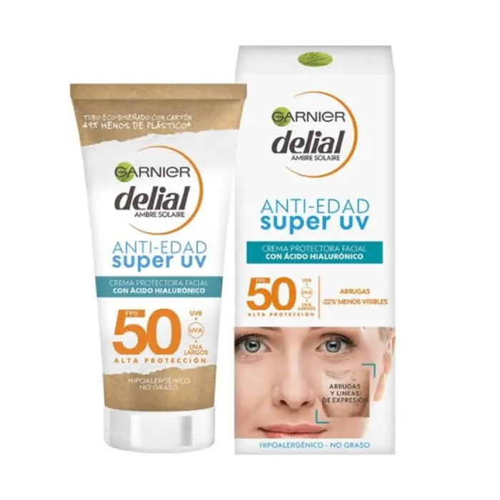 Delial Anti-Aging Super UV Facial Protective Cream Spf50 50ml Jag Couture London - New York