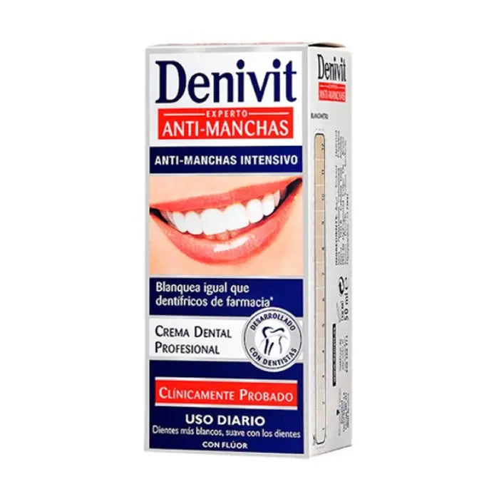 Denivit Anti-Stain Toothpaste 50ml Jag Couture London - New York