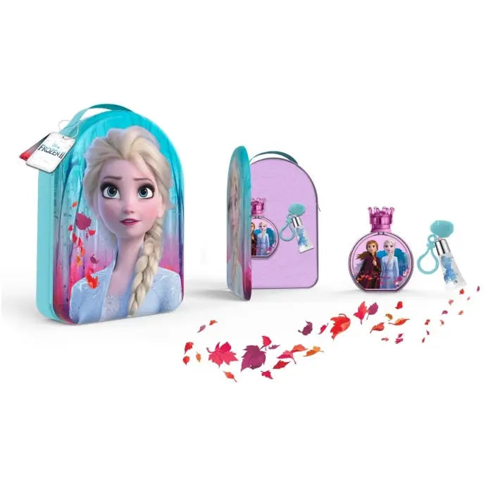 Disney Frozen II Backpack Eau De Toilette Spray 100ml Set 3 Pieces Jag Couture London - New York