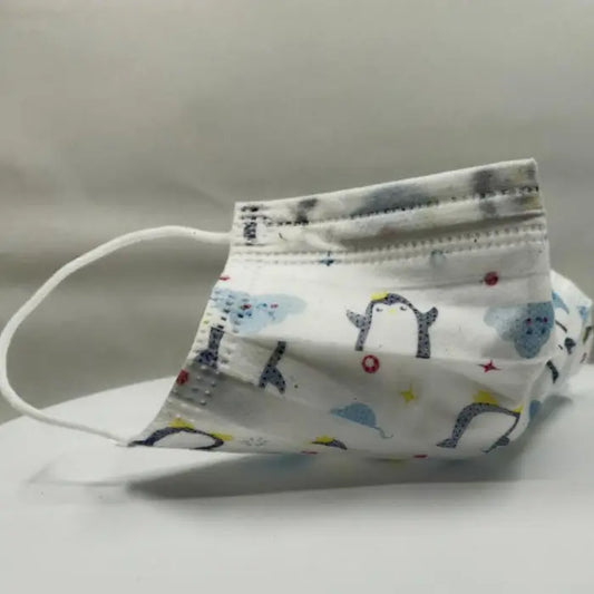 Disposable Kids Face Masks 50 units Penguins Jag Couture London - New York