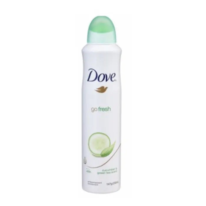 Dove Go Fresh Cucumber And Green Tea Deodorant Spray 250ml Jag Couture London - New York