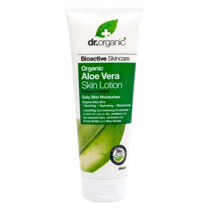 Dr Organic Aloe Vera Skin Lotion 200ml Jag Couture London - New York