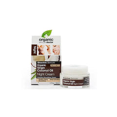 Dr Organic Virgin Coconut Oil Night Cream 50ml Jag Couture London - New York
