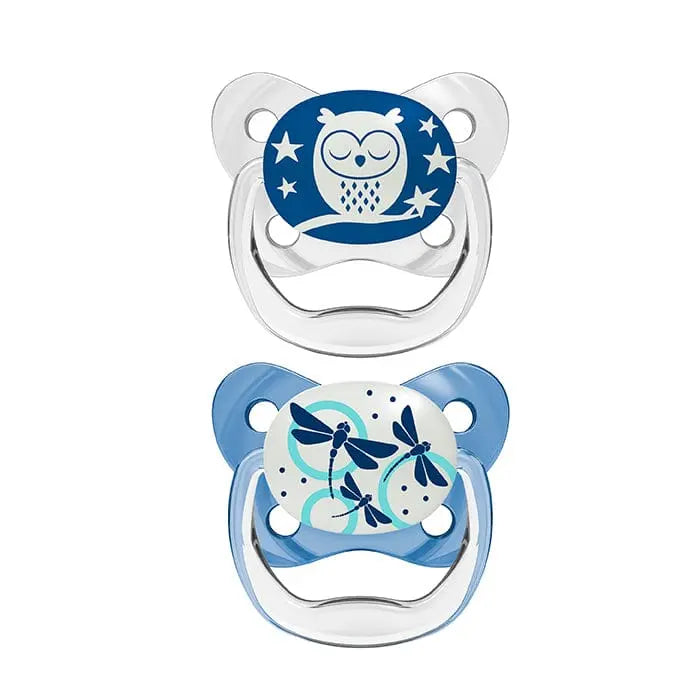 Jag Couture London - New York Dr. Brown's Prevent Nocturne Pacifier Blue T/1 0-6M