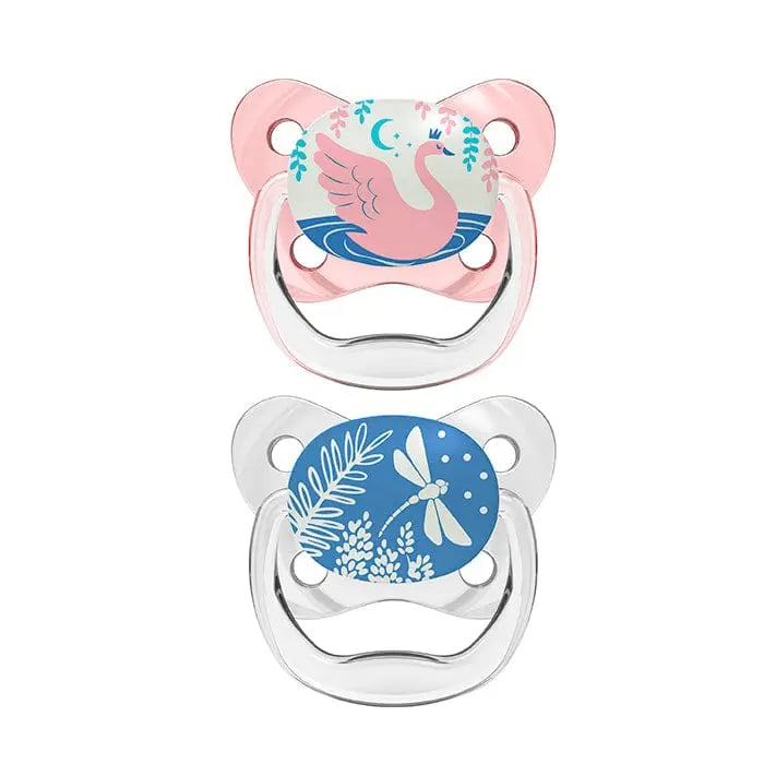 Jag Couture London - New York Dr. Brown's Prevent Nocturne Pacifier Pink T/1 0-6M