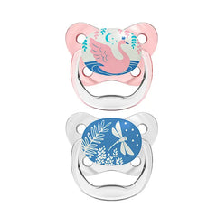 Dr. Brown's Prevent Nocturne Pacifier Pink T/1 0-6M Jag Couture London - New York