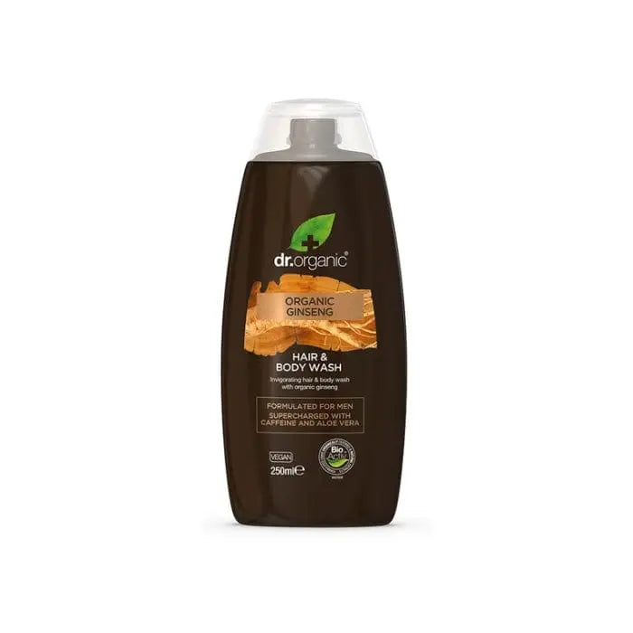 Jag Couture London - New York Dr. Organic Ginseng Hair &amp; Body Wash 250ml