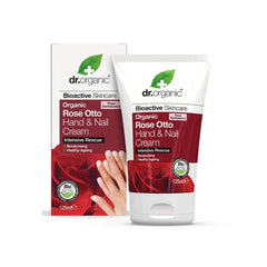 Jag Couture London - New York Dr. Organic Rose Otto Hand &amp; Nail Cream 125ml