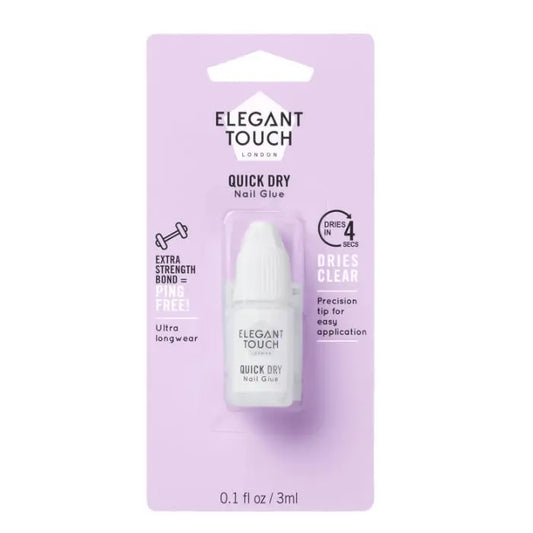 Elegant Touch Quick Dry Nail Glue 5 Seconds Jag Couture London - New York