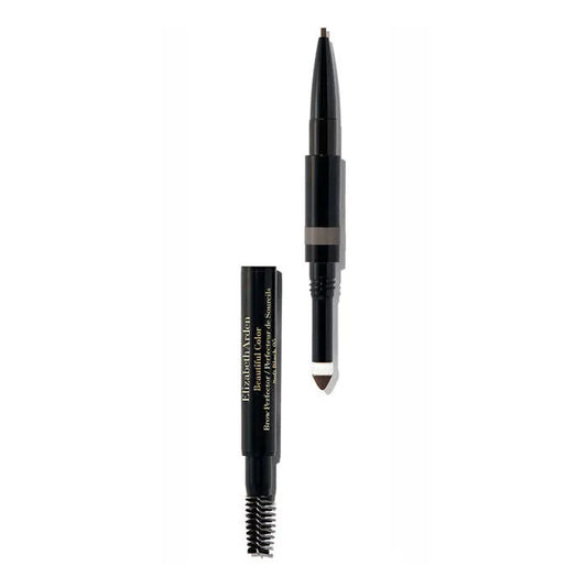 Elizabeth Arden Beautiful Color 3 in 1 Eye Brow 05 Soft Black Jag Couture London - New York