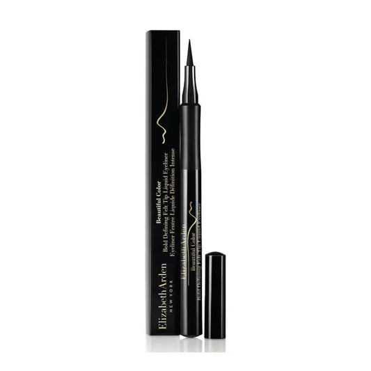 Elizabeth Arden Beautiful Color Bold Defining Felt Tip Liquid Eyeliner Black Jag Couture London - New York