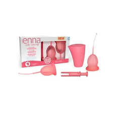 Jag Couture London - New York Enna Cycle 2 Menstrual Cups Size M + Applicator