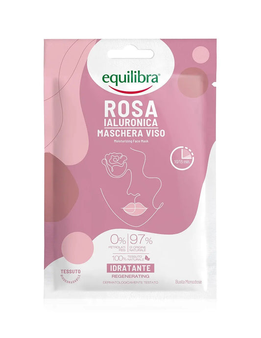 Equilibra Ialuronic Face Mask Tissue 1ud Jag Couture London - New York