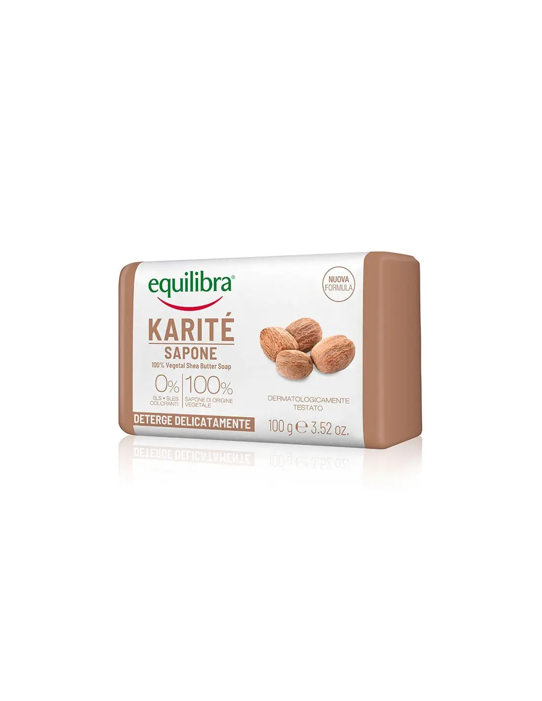 Equilibra Shea Butter 100 Nat Soap 100g Jag Couture London - New York