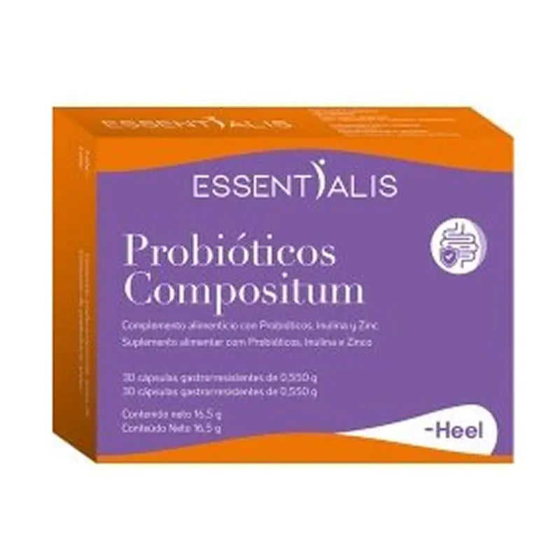 Essentialis Heel Probiotics Compositum 30 Capsules Jag Couture London - New York