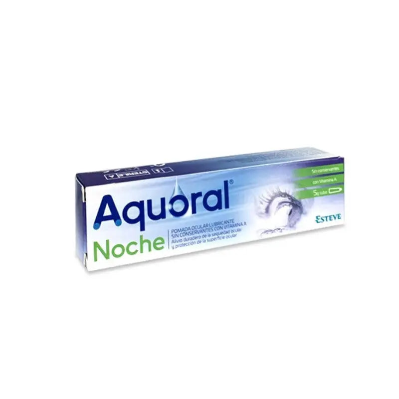 Esteve Aquoral Night Lubricating Eye Ointment 5g Jag Couture London - New York