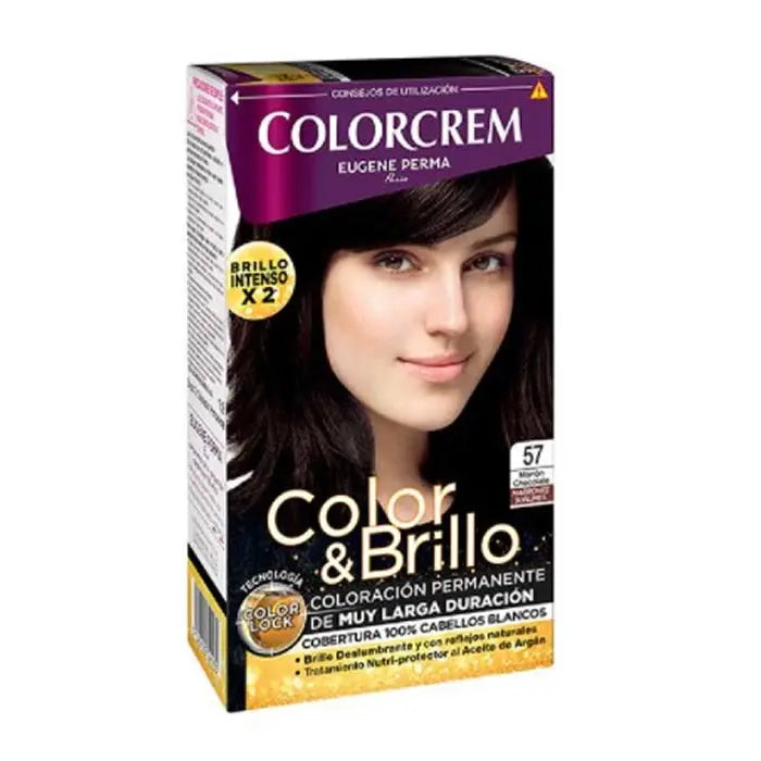 Eugene Perma Color &amp; Shine 57 Chocolate Brown - Jag Couture London - New York