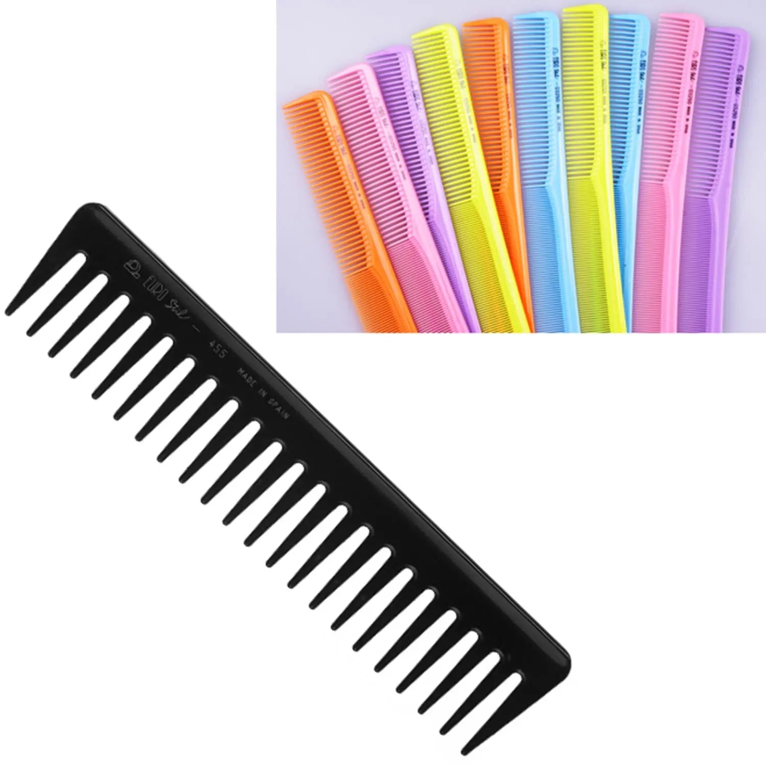 Eurostil Batidor Mechas Peine Mechas 18cm Colores 1un Jag Couture London - New York