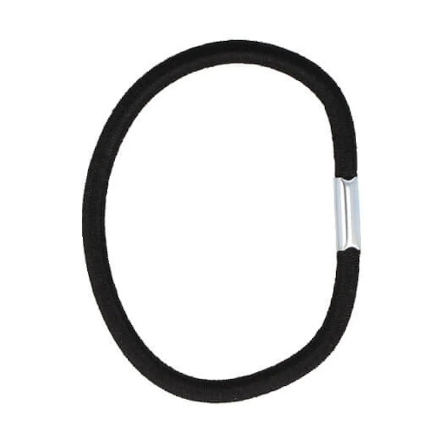 Jag Couture London - New York Eurostil Cabello Gomas Gruesas Negro Negro Pack 8un
