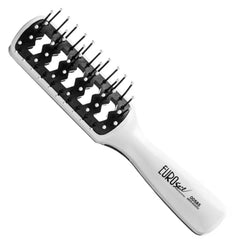 Jag Couture London - New York Eurostil Esqueleto Bicolor Cepillo Anti-Estatico Pequeño 1un