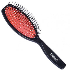 Jag Couture London - New York Eurostil Fuelle Cepillo De Pelo Pua Bola Blanca Negro Negro 1un