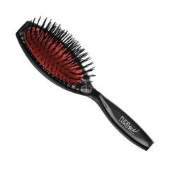 Jag Couture London - New York Eurostil Goma Fuelle Cepillo De Pelo Nylon Mediano Negro Negro 1un