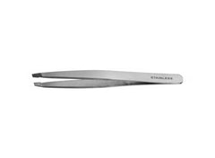 Eurostil Pinza Depilar Inoxidable Punta Oblicua 9,5 Cm Jag Couture London - New York