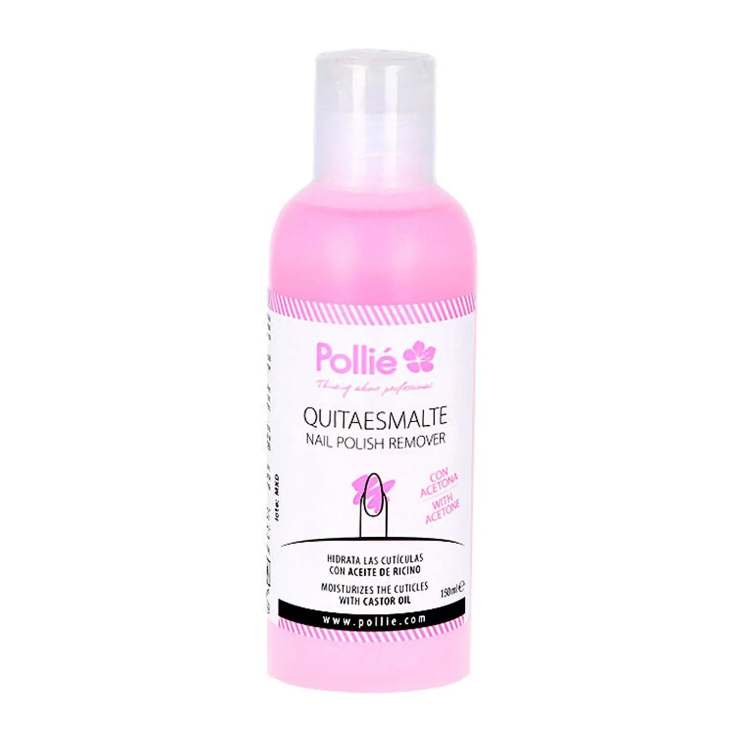 Eurostil Pollie Quitaesmalte Con Aceite De Ricino 150ml Jag Couture London - New York