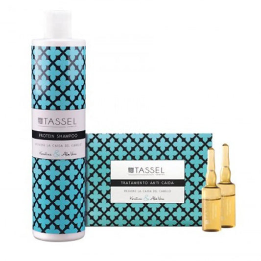 Eurostil Tassel Champu Anticaida 400ml Ampollas Anticaida 12u Jag Couture London - New York