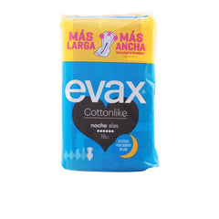 Evax Cottonlike Night With Wings Sanitary Towels 18 Units Jag Couture London - New York