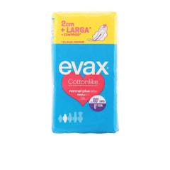 Jag Couture London - New York Evax Cottonlike Normal Plus With Wings Sanitary Towels 28 Units