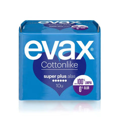 Evax Cottonlike Súper Plus With Wings 10 Units Jag Couture London - New York