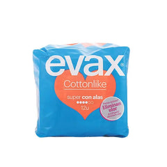 Jag Couture London - New York Evax Cottonlike Super With Wings Sanitary Towels 24 Units
