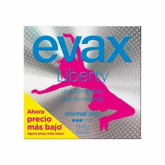 Evax Liberty Normal With Wings Sanitary Towels 12 Units Jag Couture London - New York